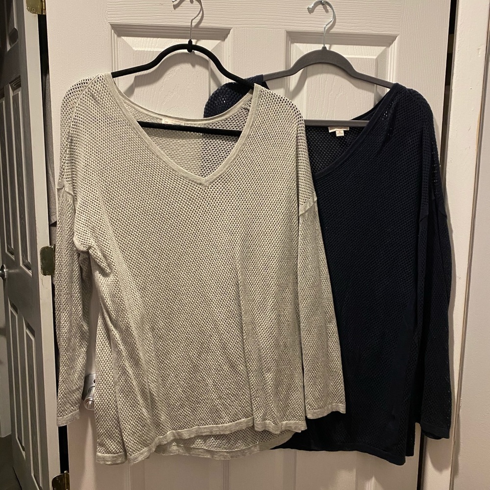 2 for $25. Gap long sleeve shirt